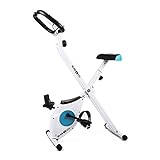 Capital Sports Azura M2 Folding Exercise Bike, Cross Trainer Exercise Equipment for Home Use, Magnetic Stationary Folding Bike for Women & Men Workout, Indoor Bikes Cycling Machine w/ Tablet Holder