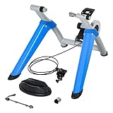 HOMCOM Indoor Bike Trainer, Foldable Turbo Trainer Bike Stand with 8 Level Magnetic Resistance, for 650C, 700C or 26'-29' Wheels