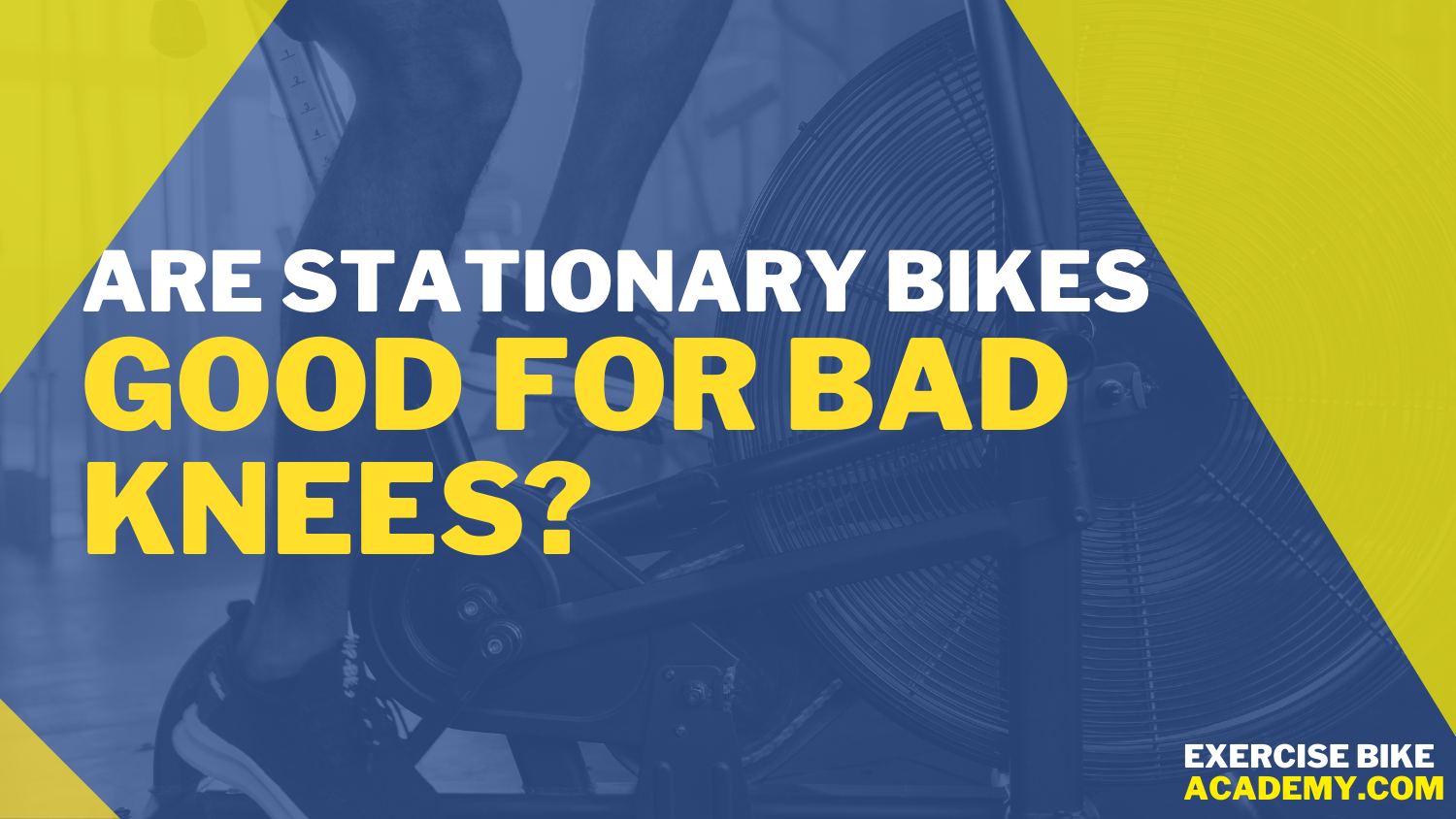 Are stationary bikes good for bad knees