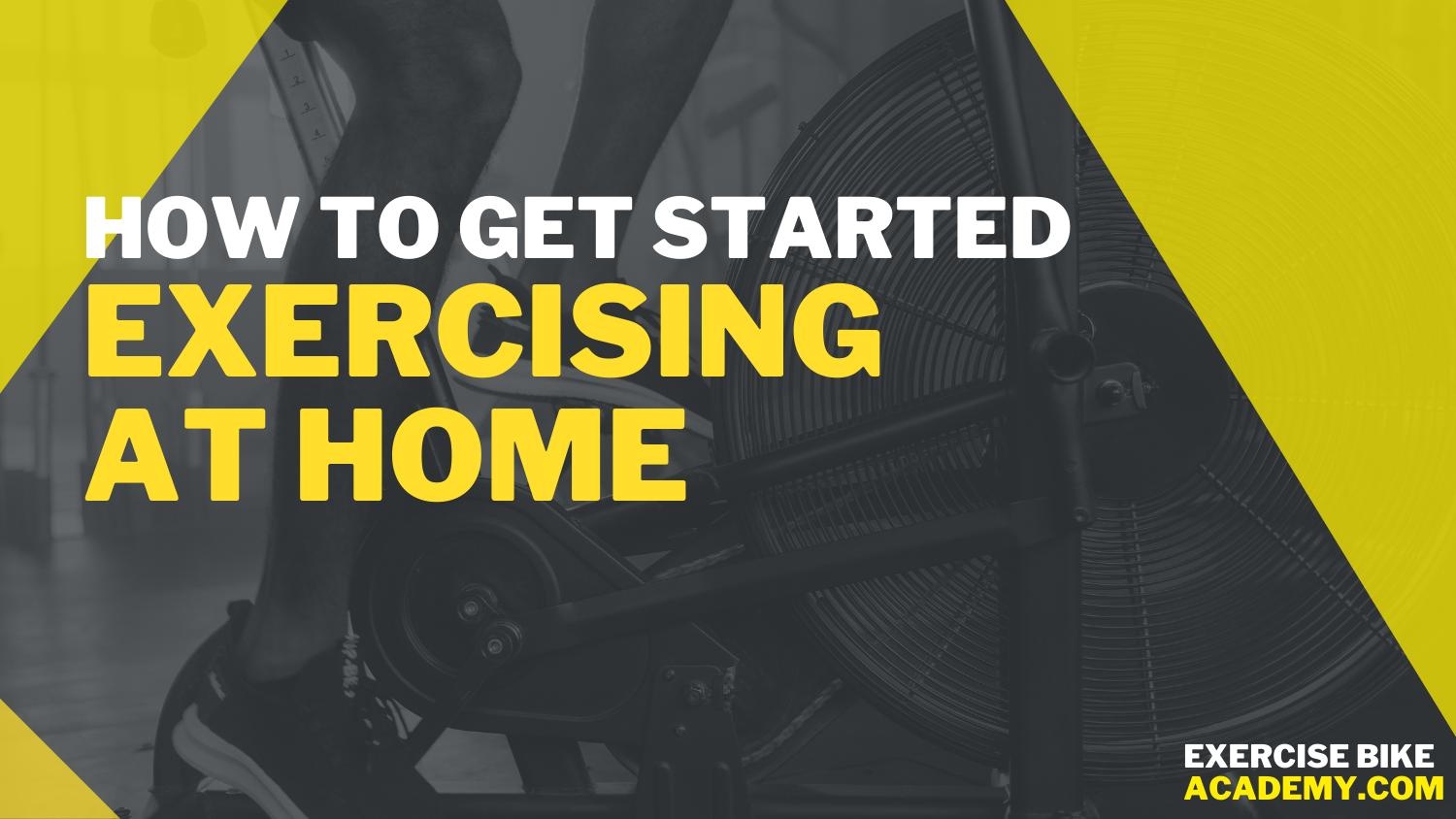 How to get started exercising at home
