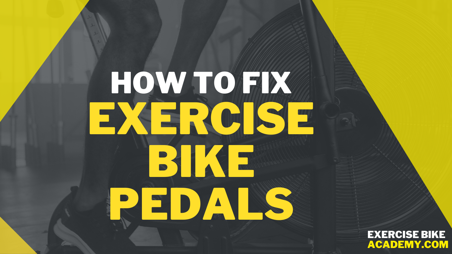 A Complete Guide on How to Fix Exercise Bike Pedals Easily